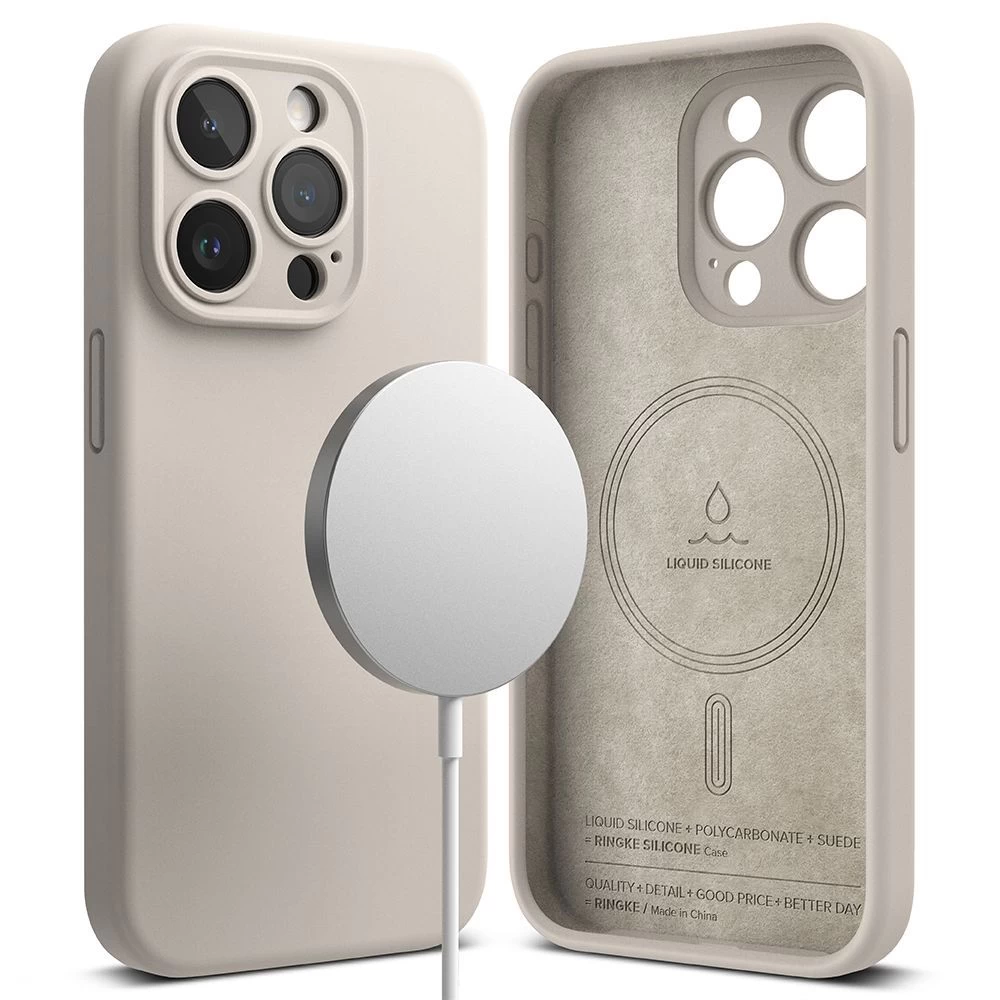 Apple iPhone 15 Pro Max case RINGKE SILICONE MAGNETIC MAGSAFE