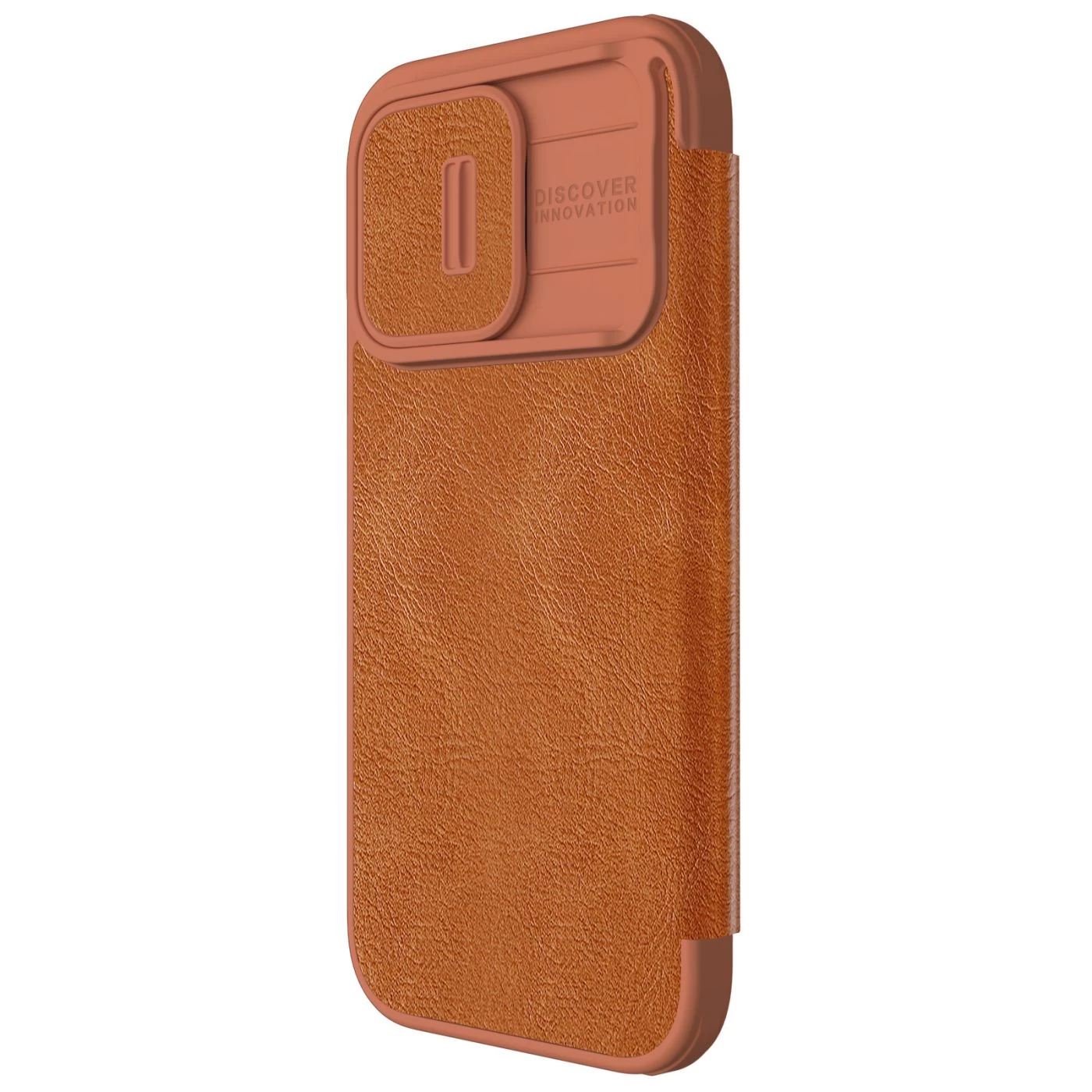Apple iPhone 15 Pro Max case brown NILLKIN QIN PRO LEATHER
