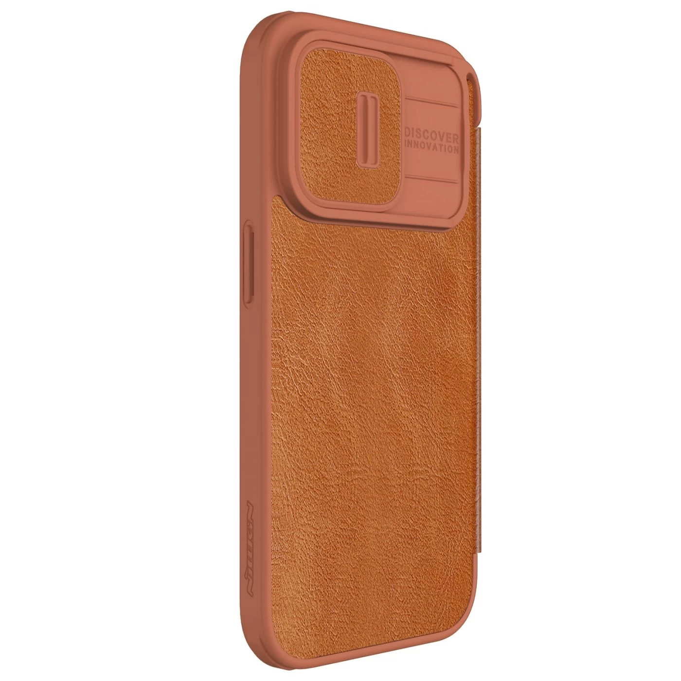 Apple iPhone 15 Pro Max case brown NILLKIN QIN PRO LEATHER