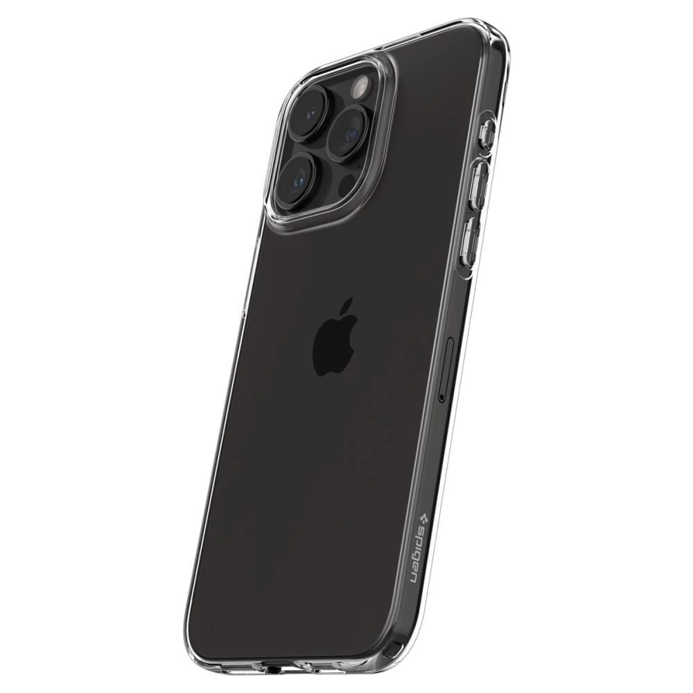 Apple iPhone 15 Pro Max чехол прозрачный SPIGEN LIQUID CRYSTAL