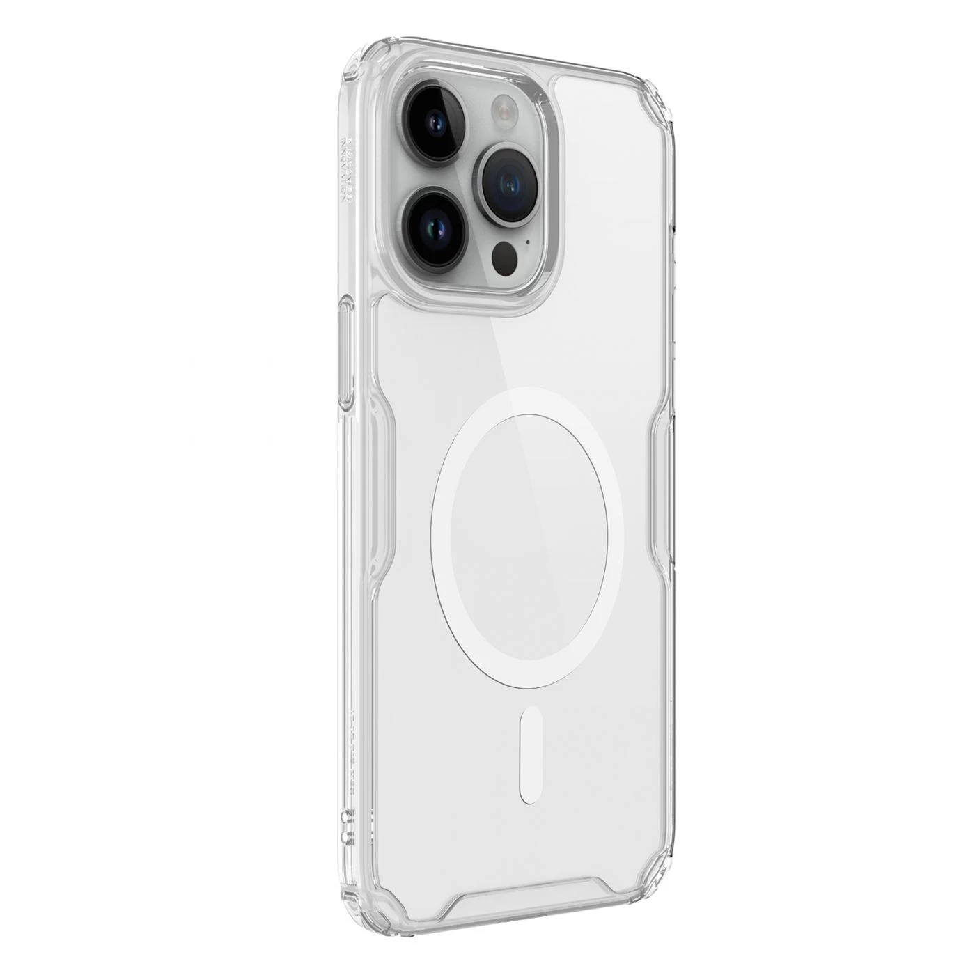 Apple iPhone 15 Pro Max case transparent NILLKIN TPU PRO MAGNETIC