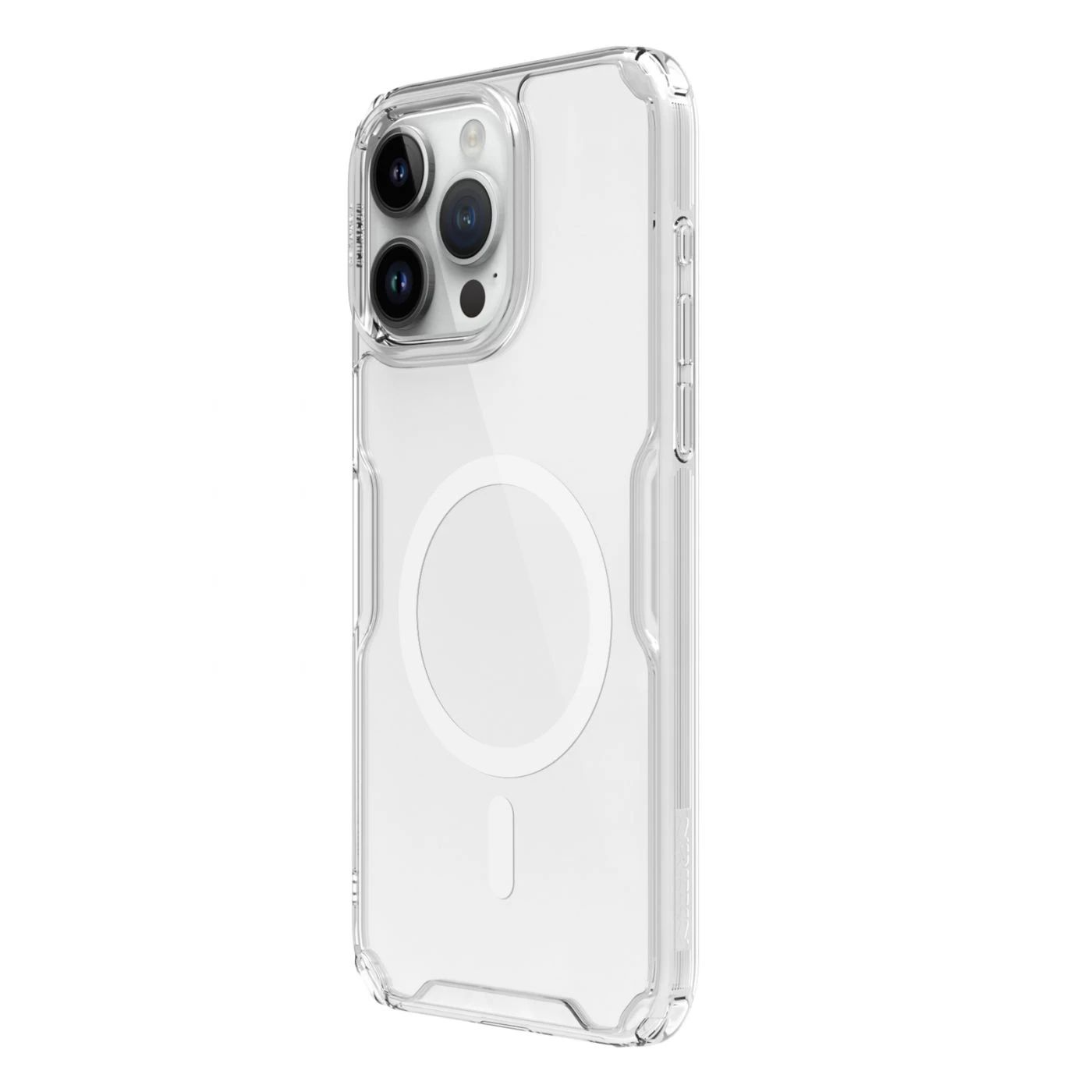 Apple iPhone 15 Pro Max case transparent NILLKIN TPU PRO MAGNETIC