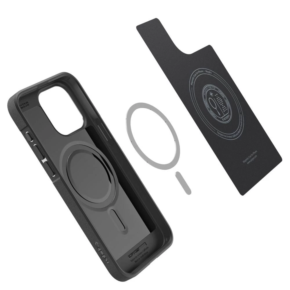Apple iPhone 15 Pro Max case black SPIGEN CORE ARMOR MAG MAGSAFE