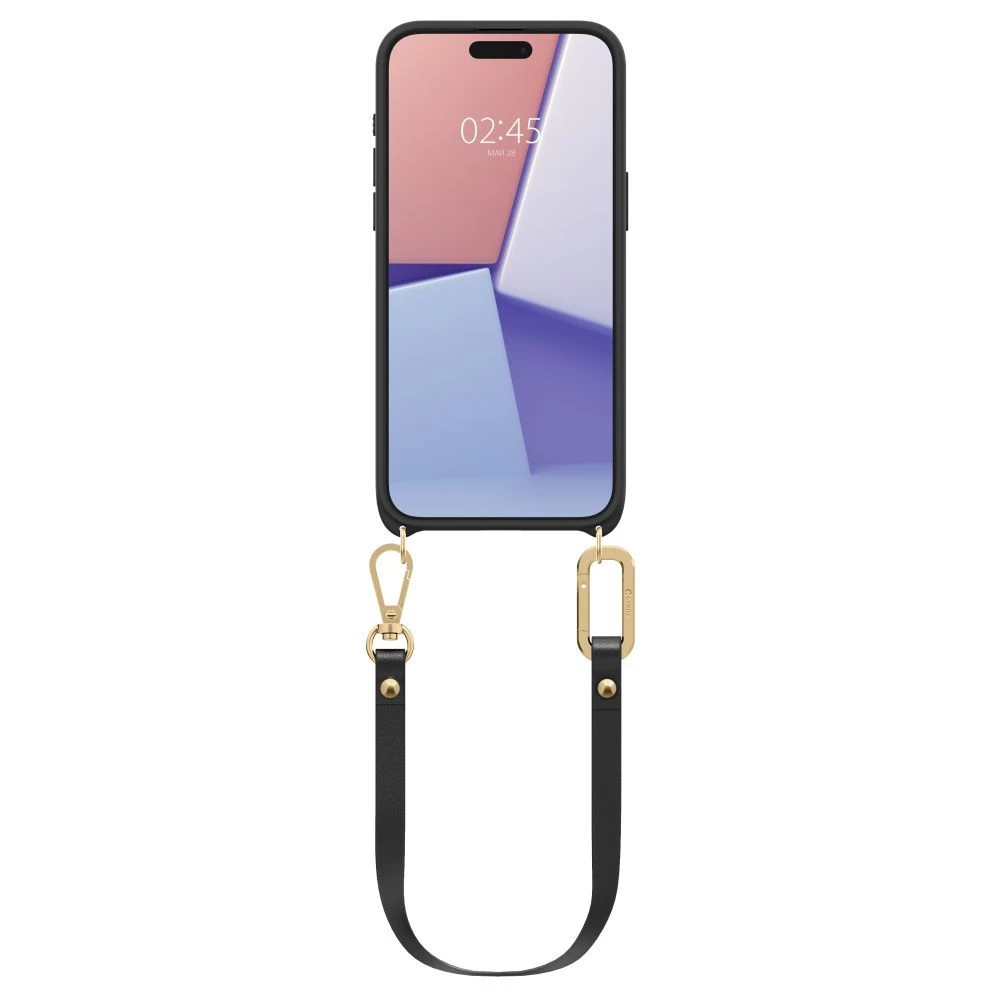 Apple iPhone 15 Pro Max ümbris must SPIGEN CYRILL CLASSIC CHARM MAG MAGSAFE