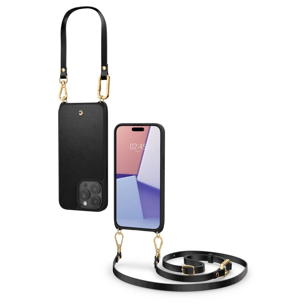 Apple iPhone 15 Pro Max ümbris must SPIGEN CYRILL CLASSIC CHARM MAG MAGSAFE