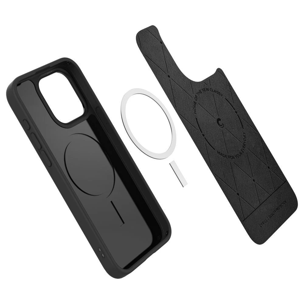Apple iPhone 15 Pro Max case black SPIGEN CYRILL KAJUK MAG MAGSAFE