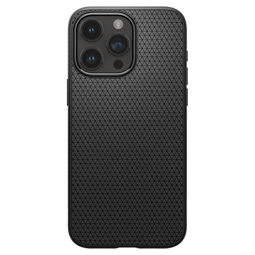 Apple iPhone 15 Pro Max case black SPIGEN LIQUID AIR