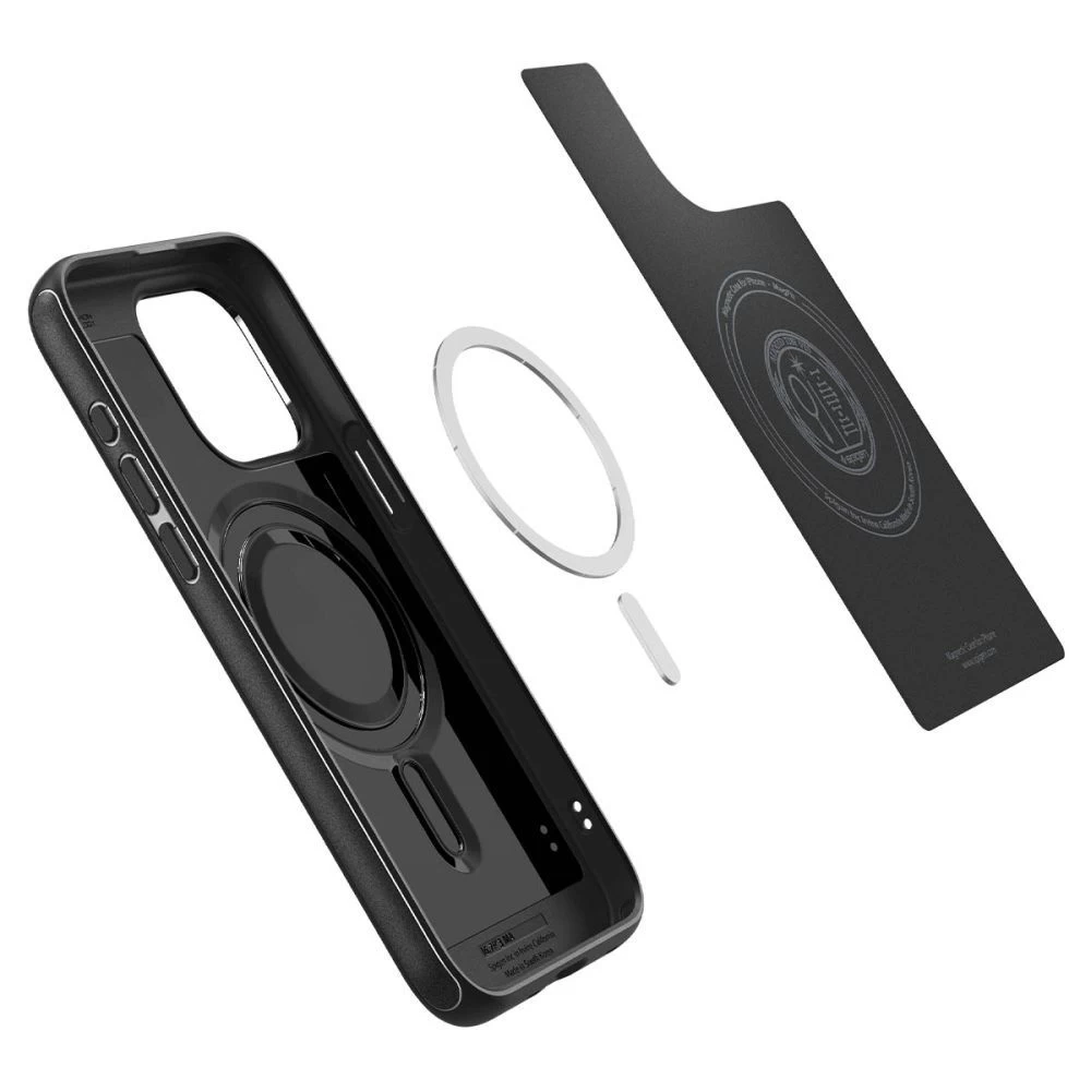 Apple iPhone 15 Pro Max case black SPIGEN MAG ARMOR MAGSAFE