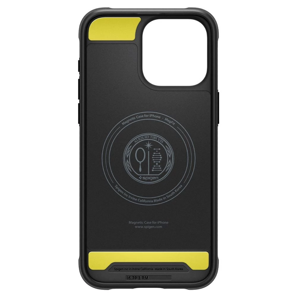 Apple iPhone 15 Pro Max case black SPIGEN RUGGED ARMOR MAG MAGSAFE