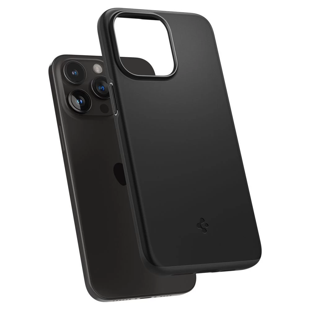 Apple iPhone 15 Pro Max case black SPIGEN THIN FIT