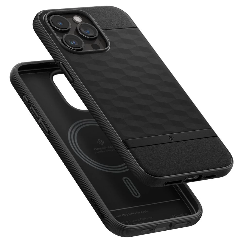 Apple iPhone 15 Pro Max case black CASEOLOGY PARALLAX MAG MAGSAFE