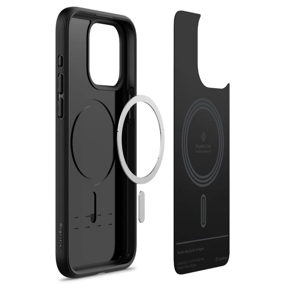 Apple iPhone 15 Pro Max case black CASEOLOGY PARALLAX MAG MAGSAFE