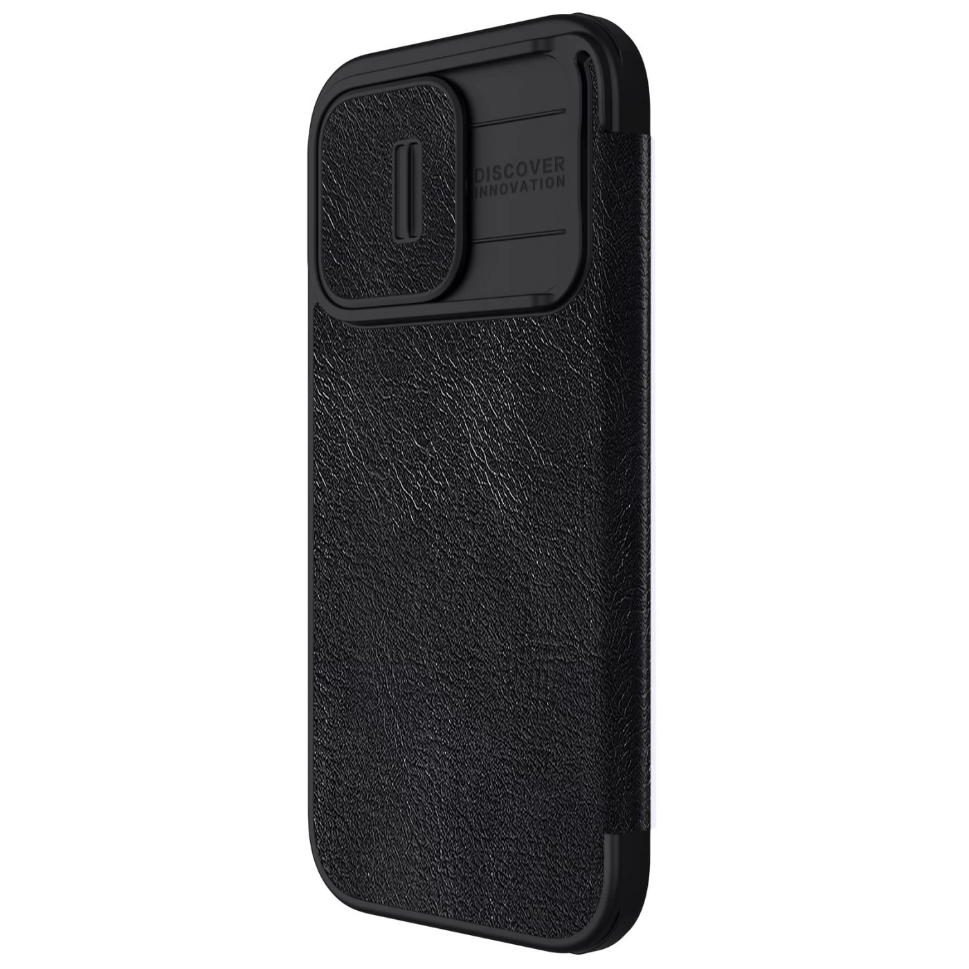 Apple iPhone 15 Pro Max case black NILLKIN QIN PRO LEATHER