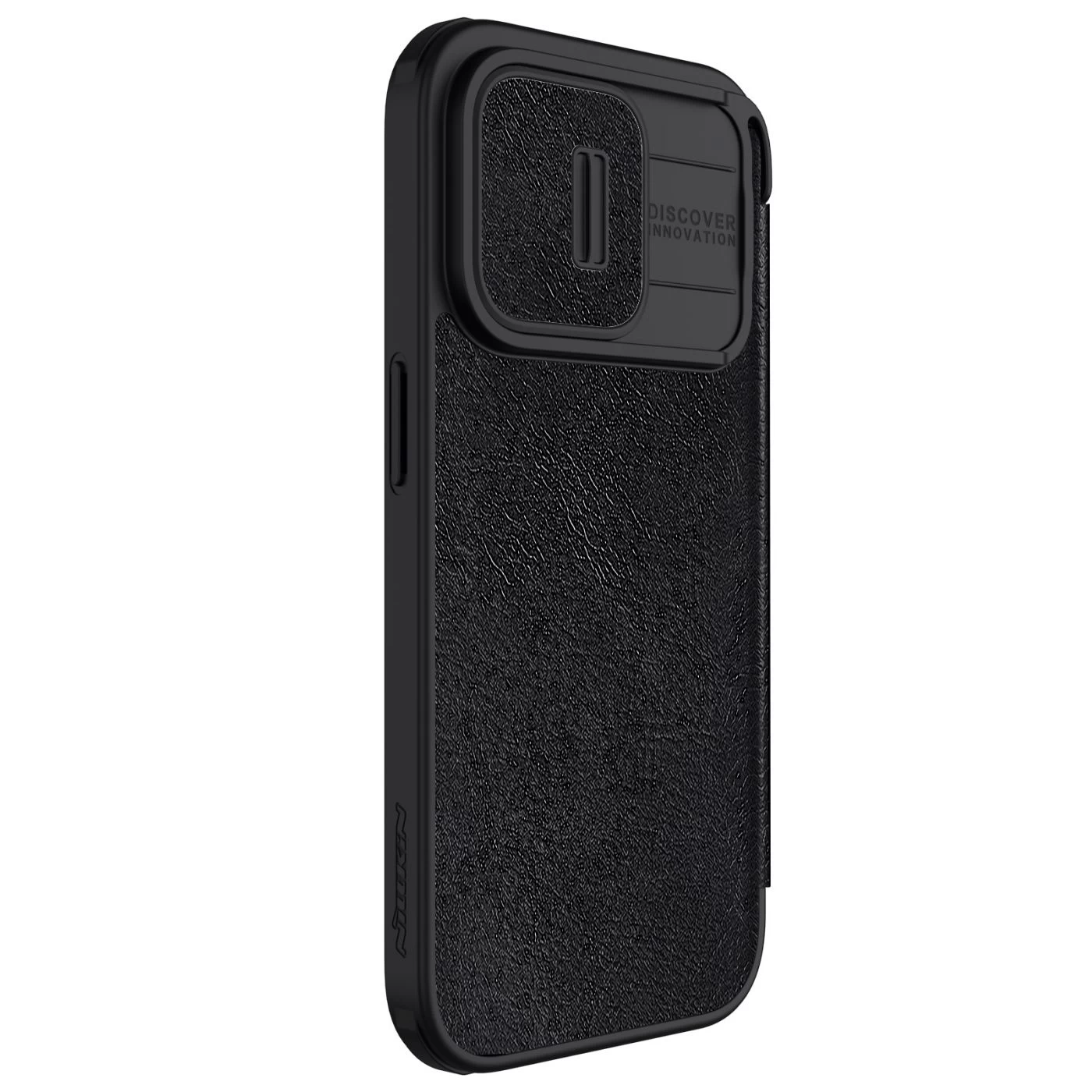 Apple iPhone 15 Pro Max case black NILLKIN QIN PRO LEATHER