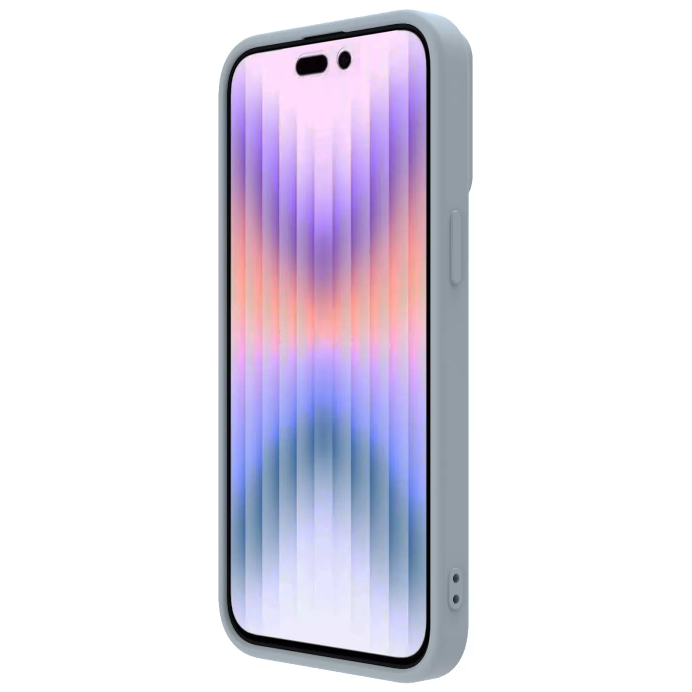 Apple iPhone 15 Pro Max case gray NILLKIN CAMSHIELD SILKY SILICONE