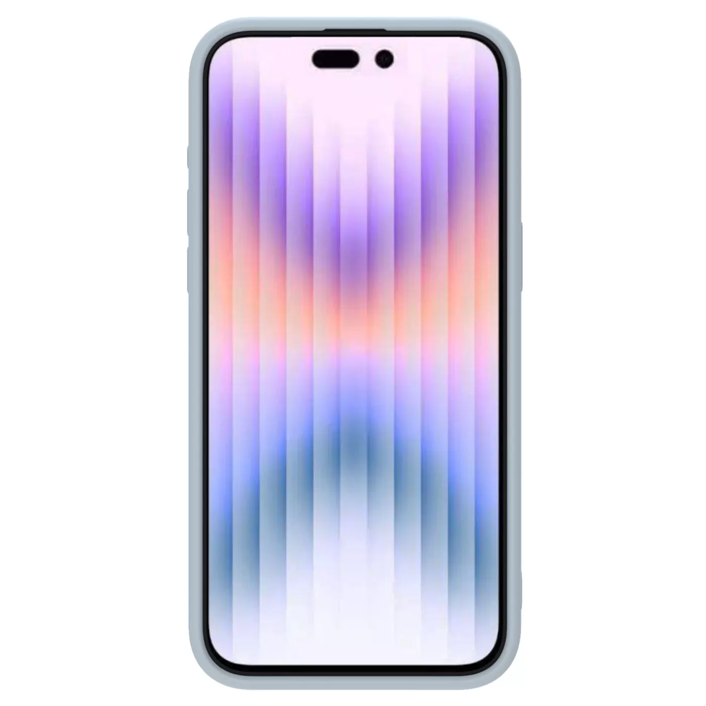 Apple iPhone 15 Pro Max case gray NILLKIN CAMSHIELD SILKY SILICONE