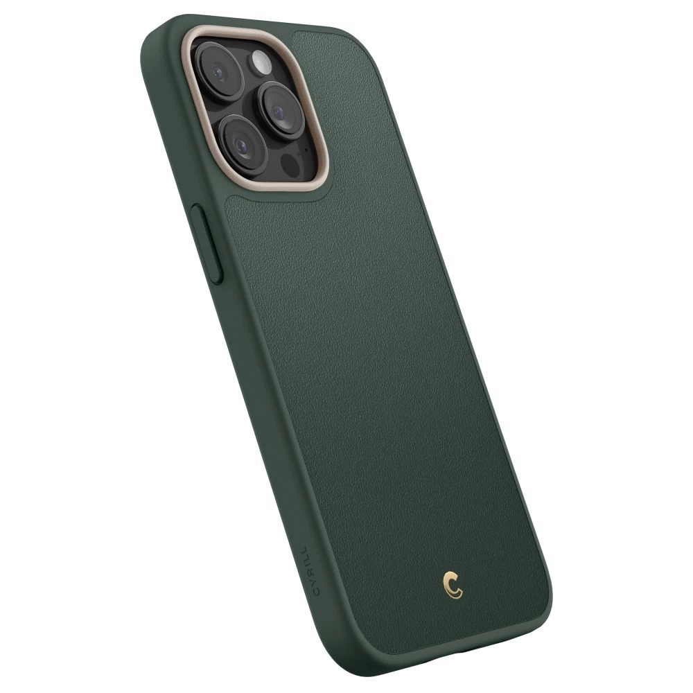 Apple iPhone 15 Pro Max case green SPIGEN CYRILL KAJUK MAG MAGSAFE
