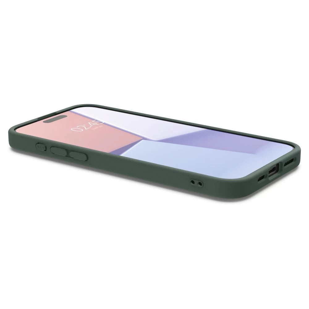 Apple iPhone 15 Pro Max case green SPIGEN CYRILL KAJUK MAG MAGSAFE