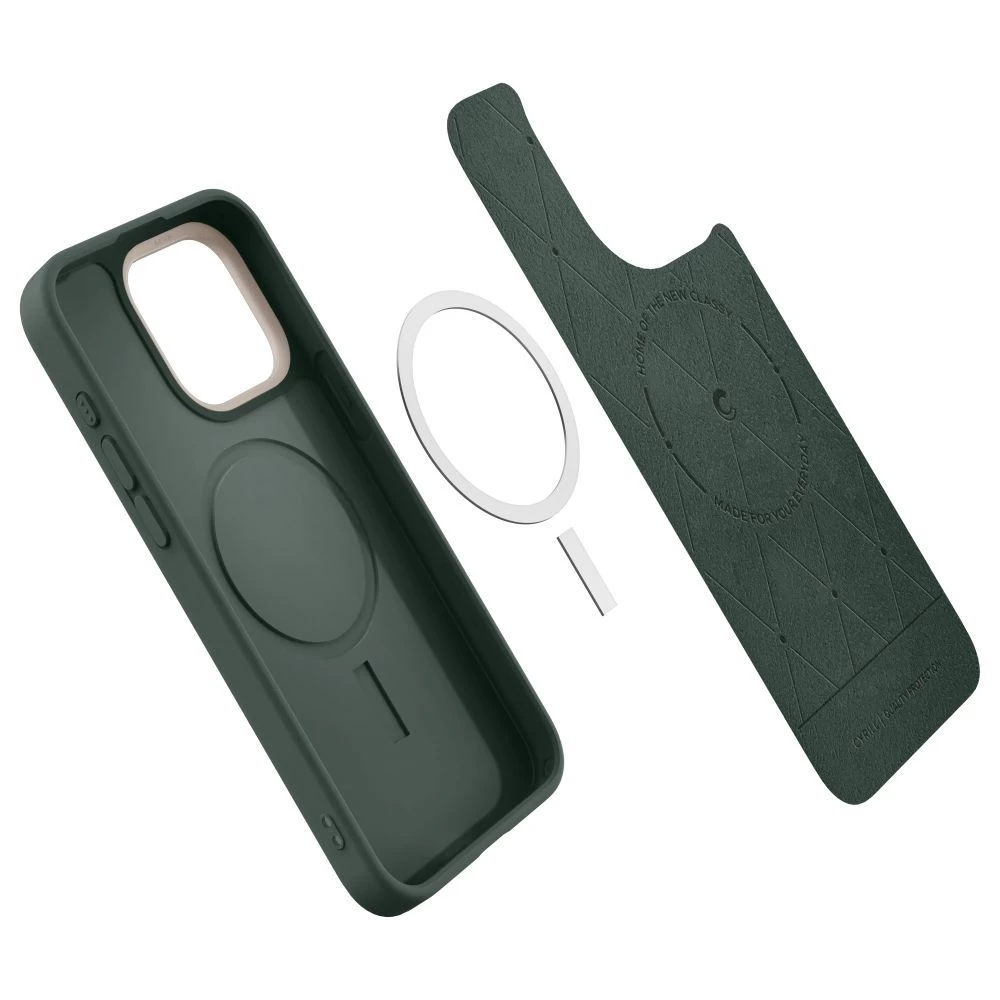 Apple iPhone 15 Pro Max case green SPIGEN CYRILL KAJUK MAG MAGSAFE