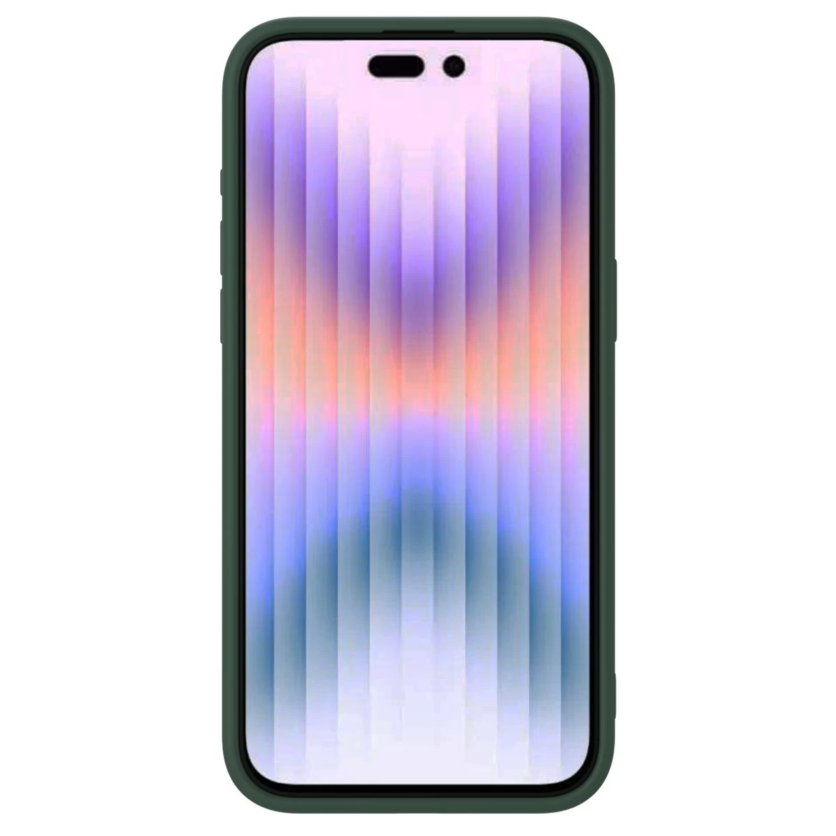 Apple iPhone 15 Pro Max case green NILLKIN CAMSHIELD SILKY SILICON
