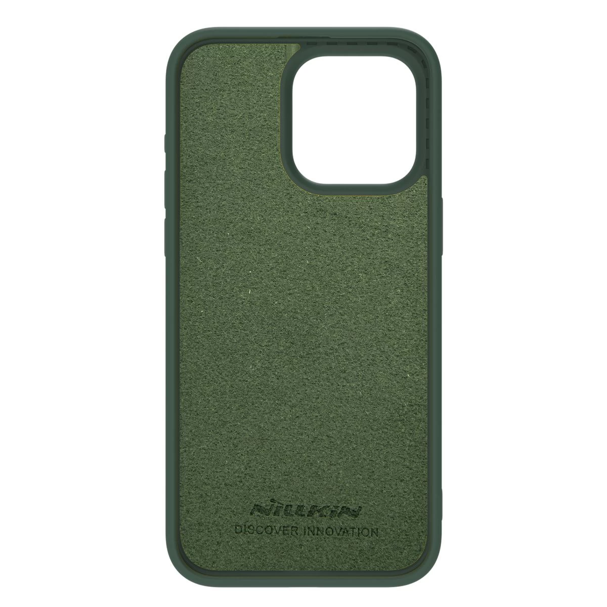 Apple iPhone 15 Pro Max case green NILLKIN CAMSHIELD SILKY SILICON