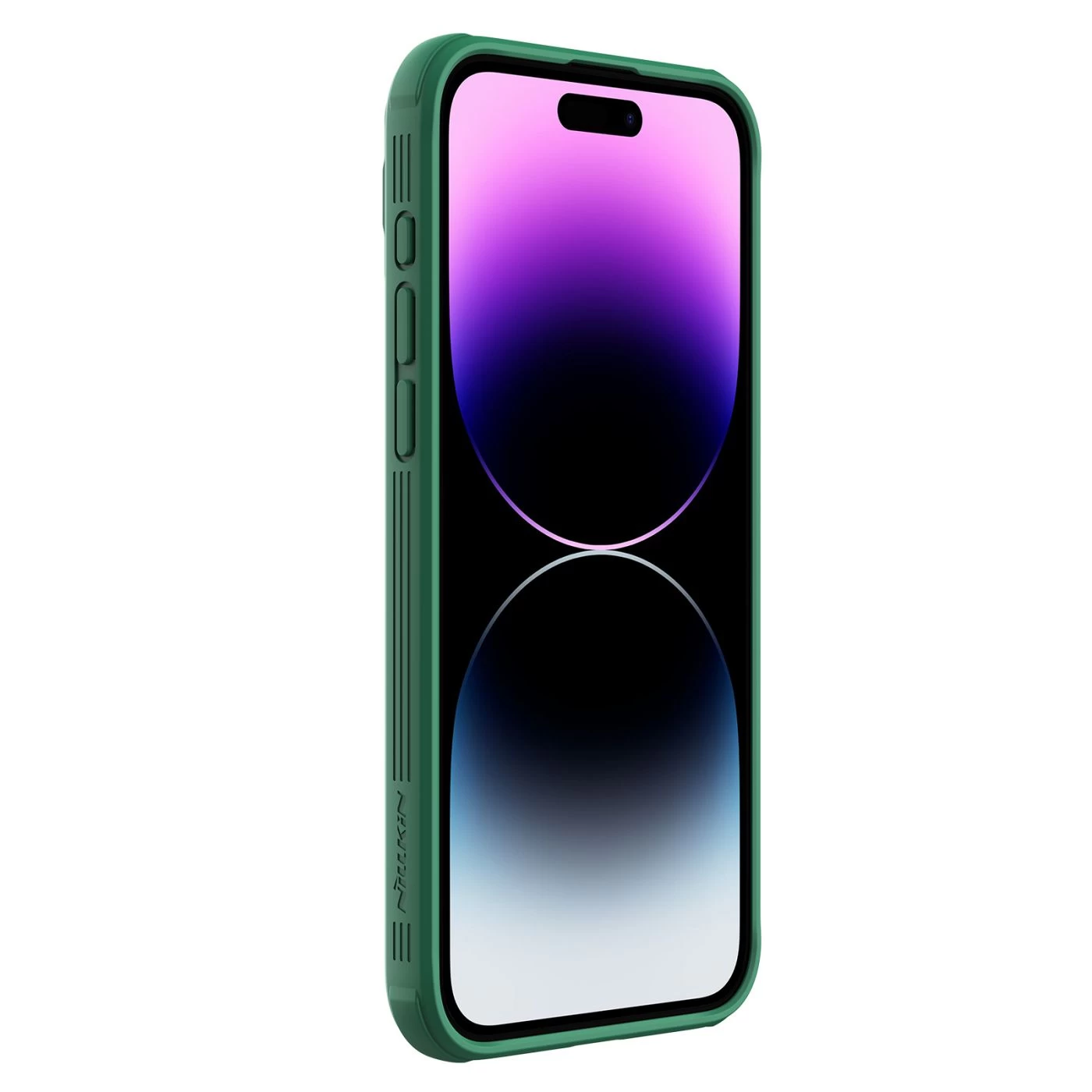 Apple iPhone 15 Pro Max case green NILLKIN CAMSHIELD PRO