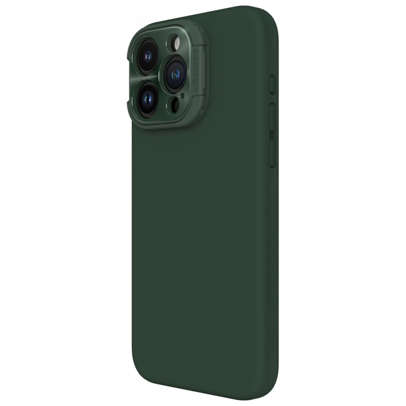 Apple iPhone 15 Pro Max case green NILLKIN LENSWING MAGNETIC