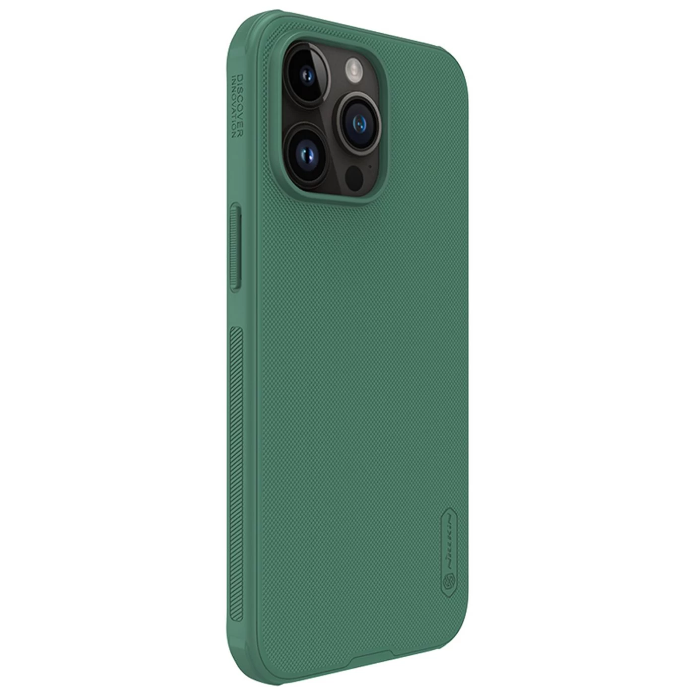 Apple iPhone 15 Pro Max case green NILLKIN SUPER FROSTED SHIELD PRO