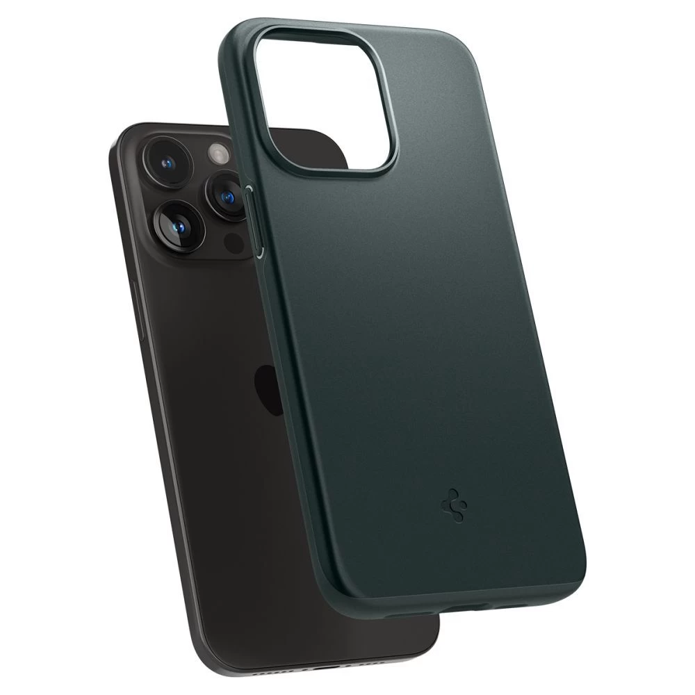Apple iPhone 15 Pro Max case green SPIGEN THIN FIT