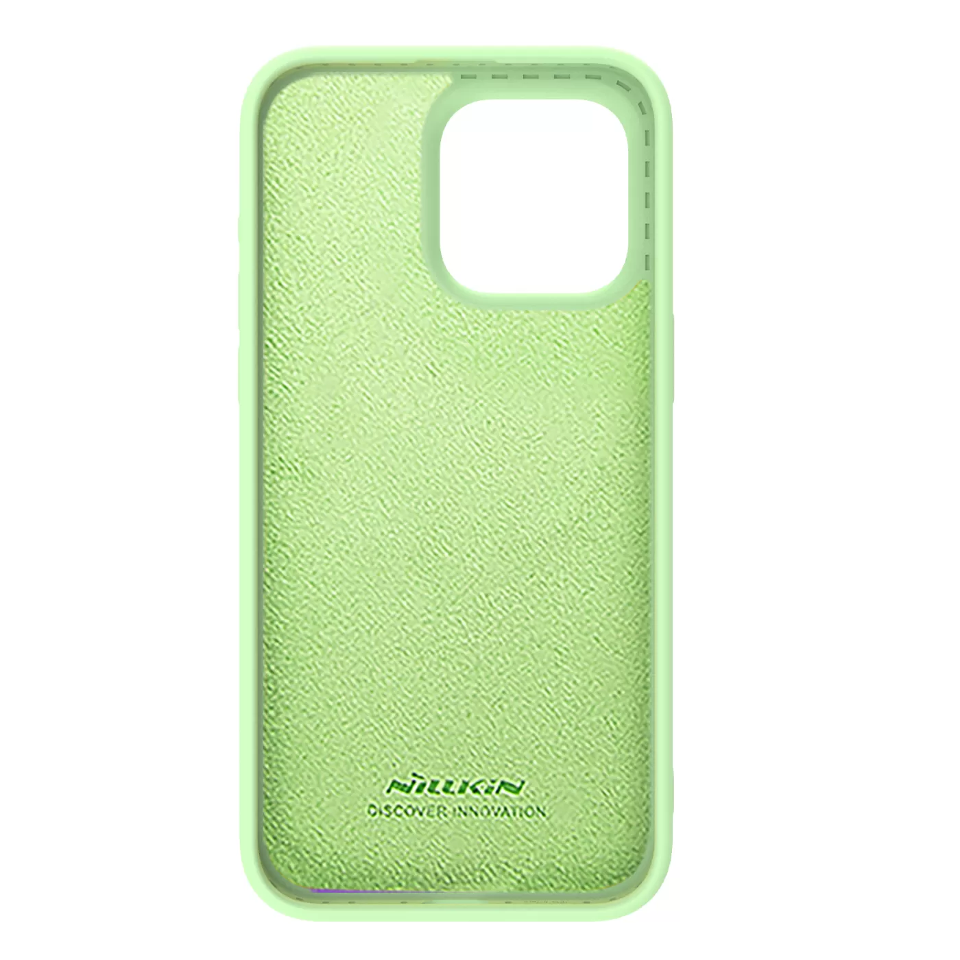 Apple iPhone 15 Pro Max case green NILLKIN CAMSHIELD SILKY MAGNETIC SILICON