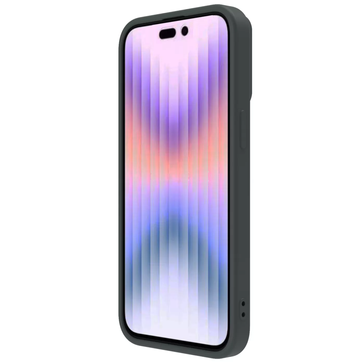 Apple iPhone 15 Pro Max case green NILLKIN CAMSHIELD SILKY MAGNETIC SILICON