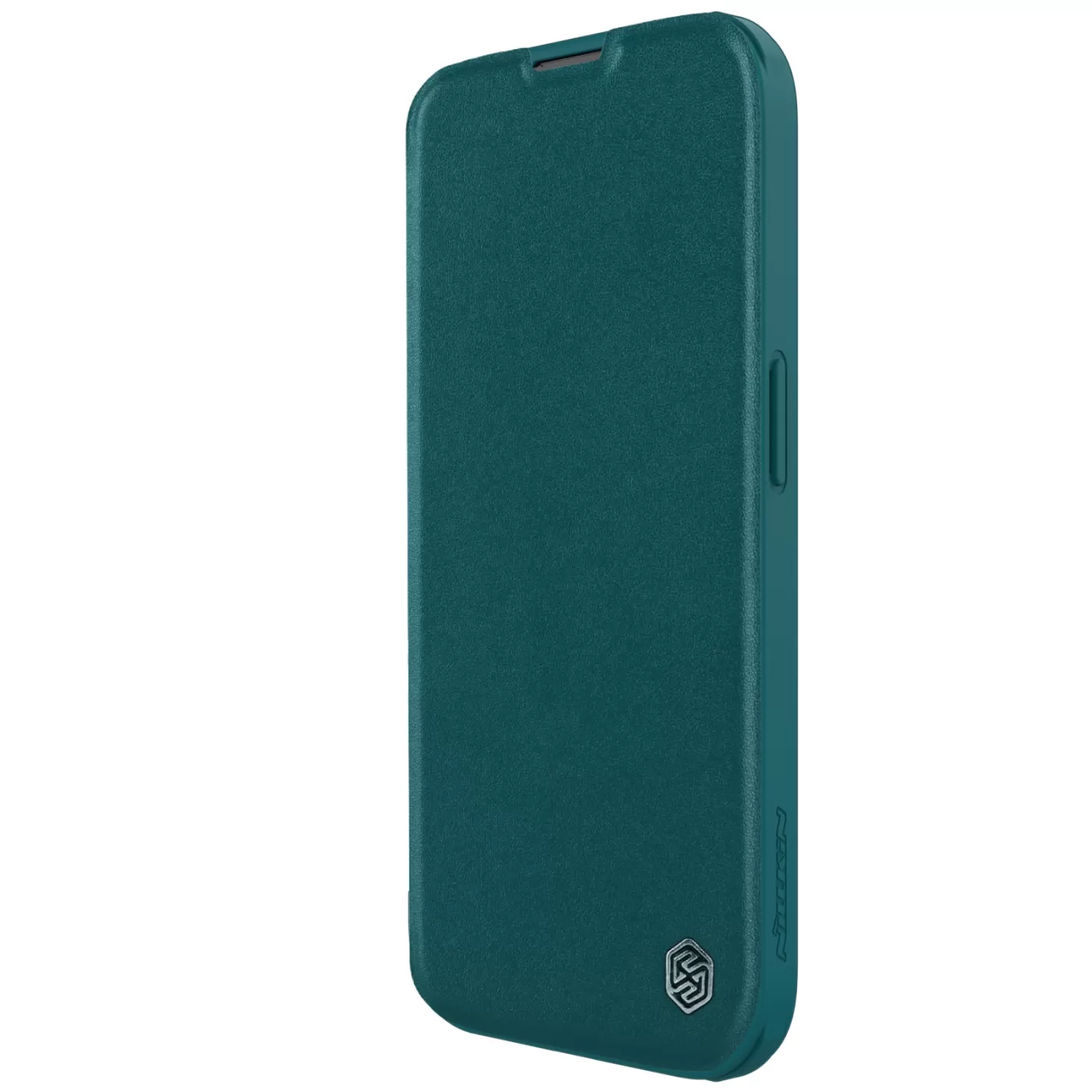 Apple iPhone 15 Pro Max case green NILLKIN QIN PRO LEATHER (PLAIN VERSION)