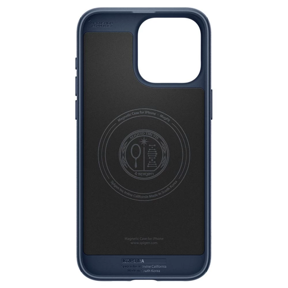 Apple iPhone 15 Pro Max case blue SPIGEN MAG ARMOR MAGSAFE