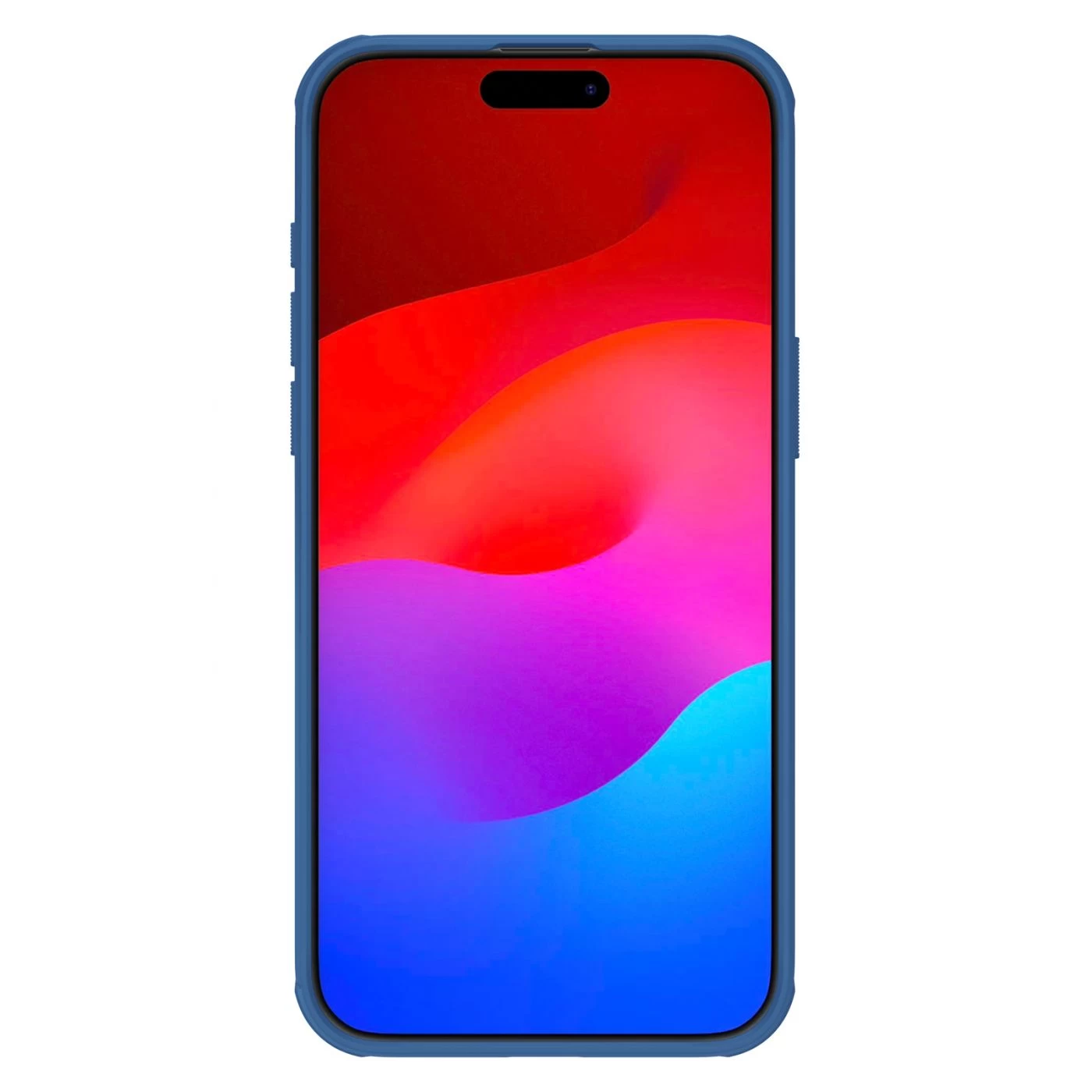 Apple iPhone 15 Pro Max case blue NILLKIN SUPER FROSTED SHIELD PRO MAGNETIC