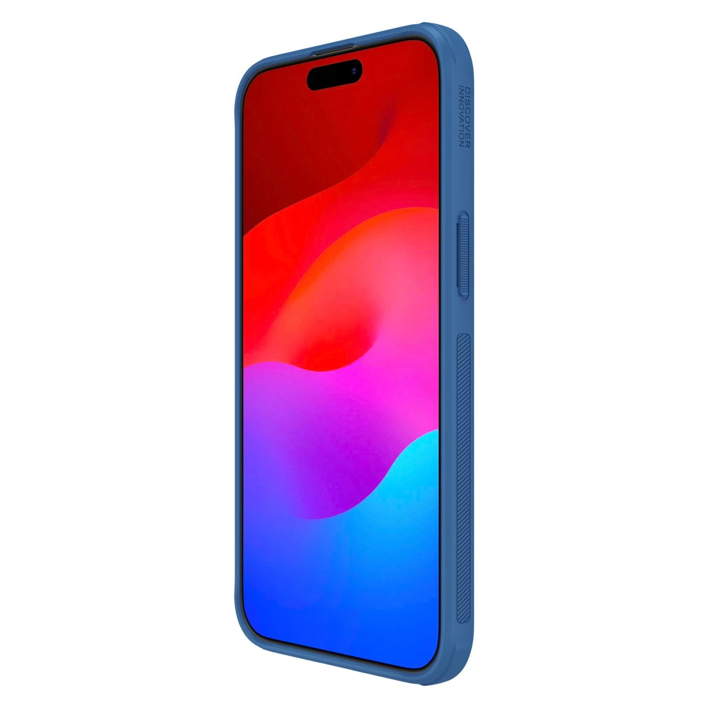 Apple iPhone 15 Pro Max case blue NILLKIN SUPER FROSTED SHIELD PRO MAGNETIC