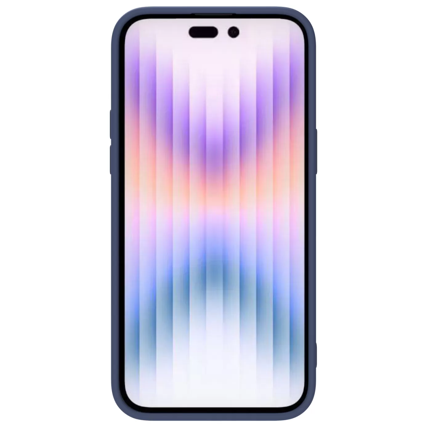Apple iPhone 15 Pro Max case blue NILLKIN CAMSHIELD SILKY MAGNETIC SILICON