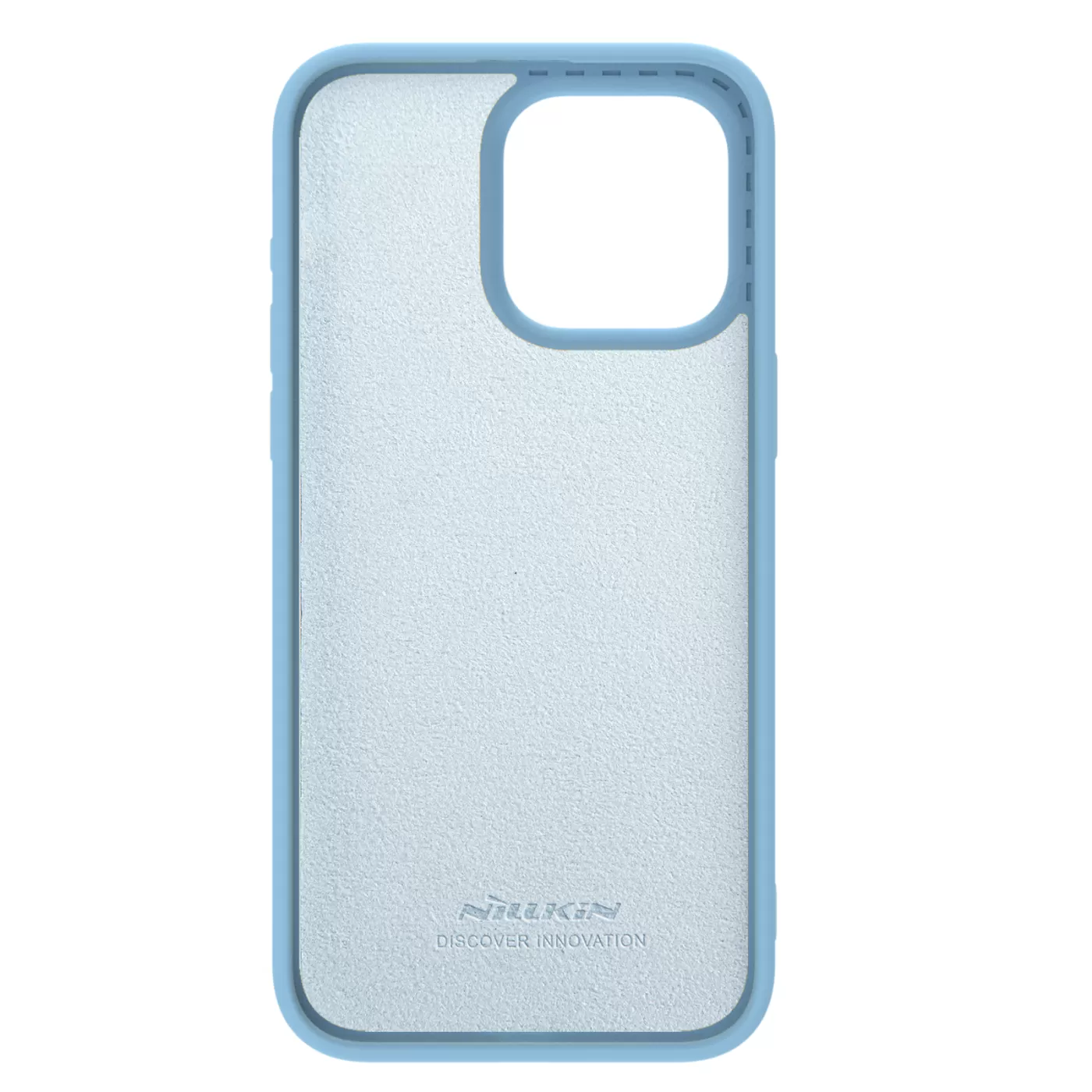 Apple iPhone 15 Pro Max case blue NILLKIN CAMSHIELD SILKY SILICONE