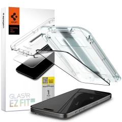 iPhone iPhone 15 Pro Max skärmskydd SPIGEN GLAS.TR ”EZ FIT” FC Apple iPhone 15 Pro Max