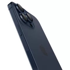 Apple iPhone 15 Pro Max aizsargstikls  SPIGEN OPTIK.TR ”EZ FIT” CAMERA PROTECTOR 2-PACK