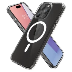 Apple iPhone 15 Pro Max case white SPIGEN ULTRA HYBRID MAG MAGSAFE