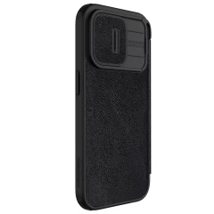 Apple iPhone 15 Pro Max case black NILLKIN QIN PRO LEATHER