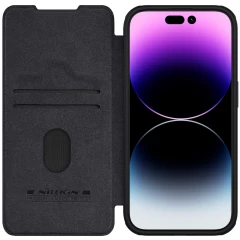 Apple iPhone 15 Pro Max case black NILLKIN QIN PRO LEATHER