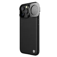 Apple iPhone 15 Pro Max case black NILLKIN CAMSHIELD PROP LEATHER MAGNETIC