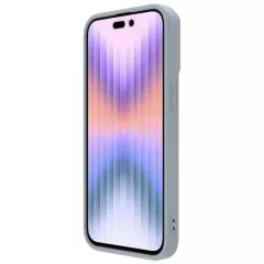 Apple iPhone 15 Pro Max case gray NILLKIN CAMSHIELD SILKY SILICONE