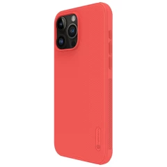 Apple iPhone 15 Pro Max case red NILLKIN SUPER FROSTED SHIELD PRO