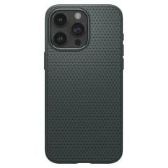 Apple iPhone 15 Pro Max case green SPIGEN LIQUID AIR