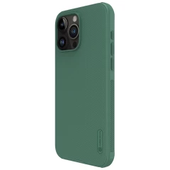 Apple iPhone 15 Pro Max case green NILLKIN SUPER FROSTED SHIELD PRO