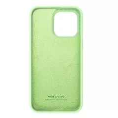 Apple iPhone 15 Pro Max case green NILLKIN CAMSHIELD SILKY MAGNETIC SILICON