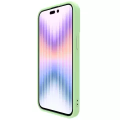 Apple iPhone 15 Pro Max case green NILLKIN CAMSHIELD SILKY MAGNETIC SILICON