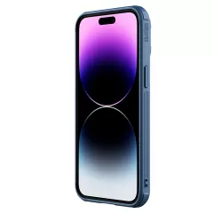 Apple iPhone 15 Pro Max skal blå NILLKIN CAMSHIELD PROP LEATHER MAGNETIC